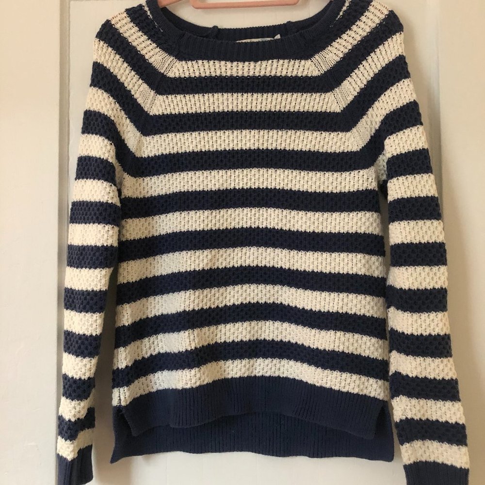 Boden Boatneck Striped Knit Sweater